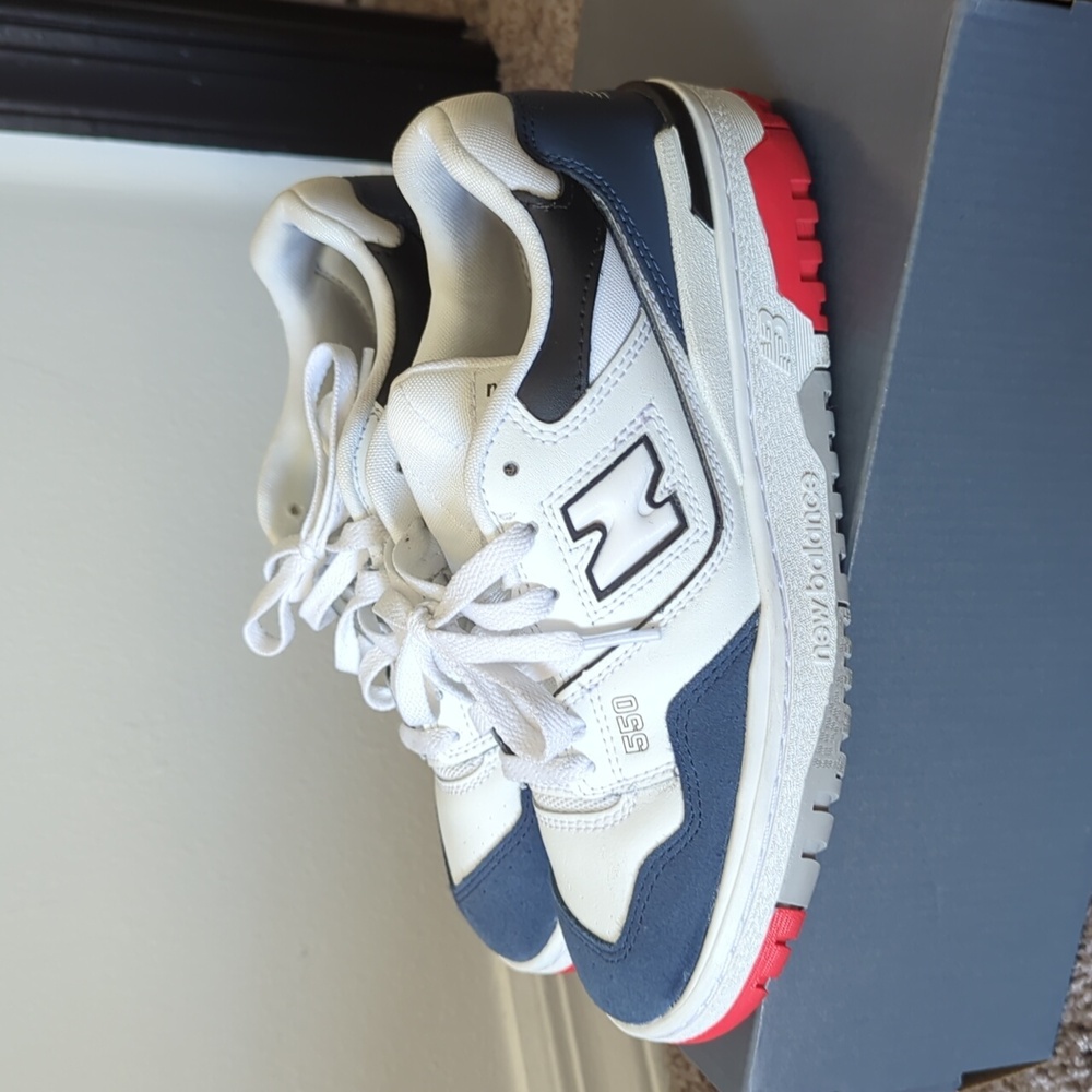 New Balance 550 8 women's white blue red